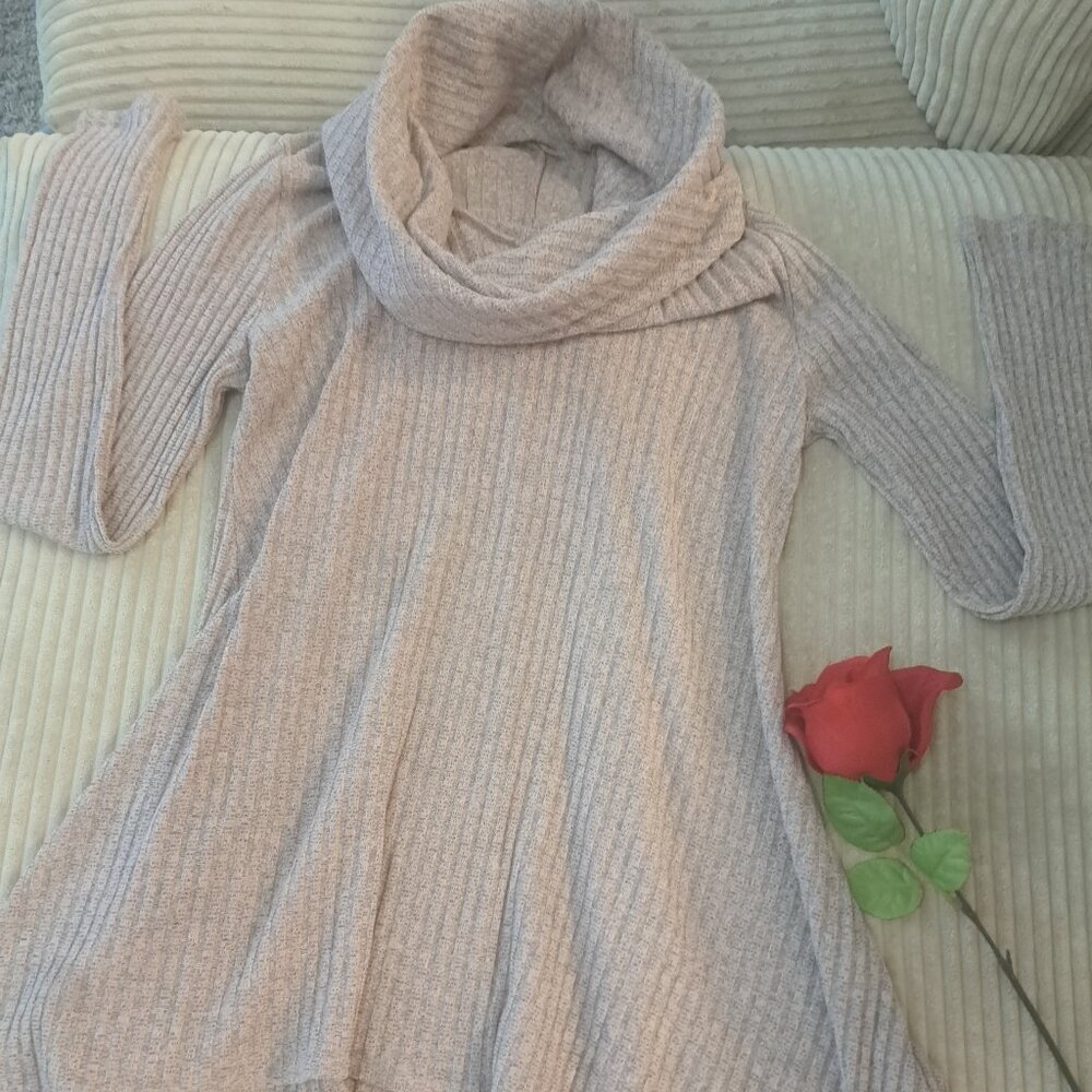 Women's cowl neck sweater